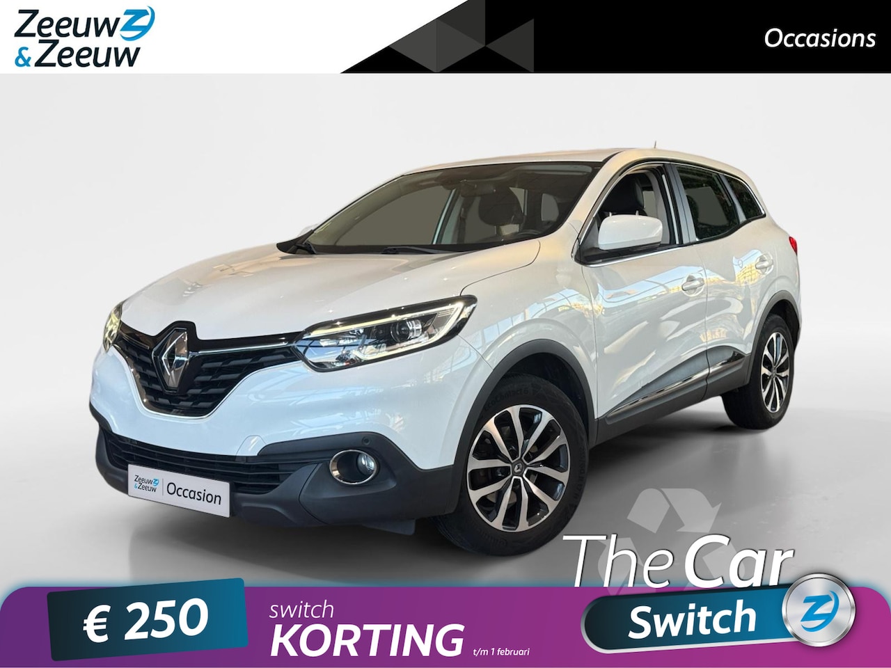 Renault Kadjar - 1.2 TCe Limited | Navigatie | NL auto | Trekhaak | - AutoWereld.nl