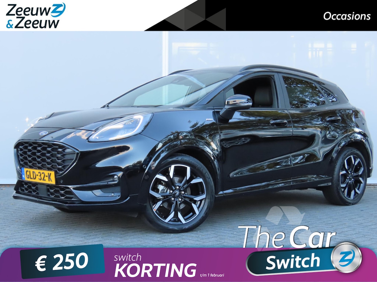 Ford Puma - 1.0 EcoBoost Hybrid ST-Line X | Full LED | Half/Leder | Navigatie | Camera | Adapt. Cruise - AutoWereld.nl