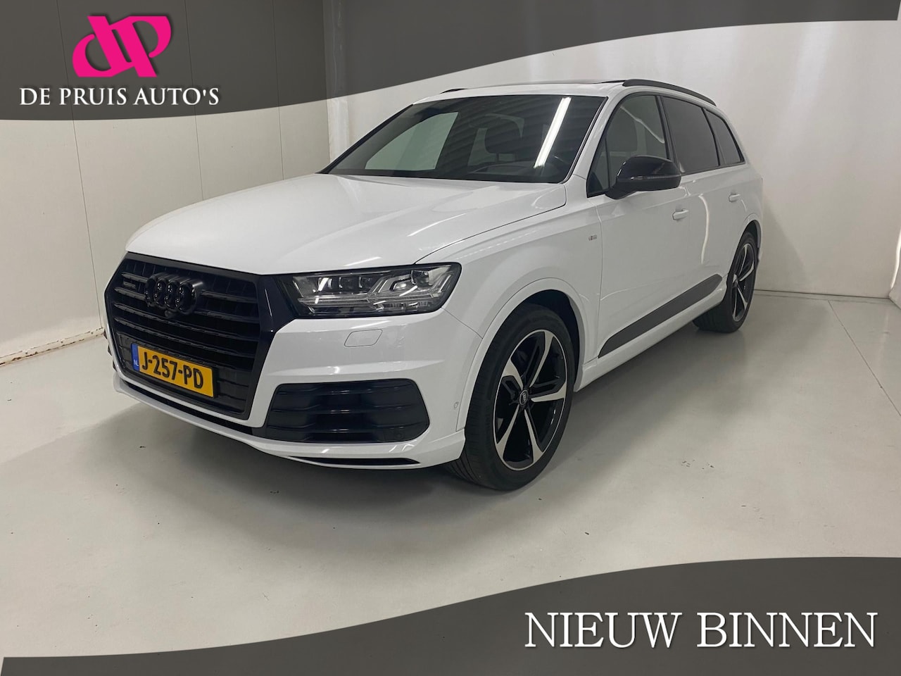 Audi Q7 - 50 TDI 286PK 2X S line Nacht Zicht Pano Headup 21Inch Bose Trekhaak 360 °Camera - AutoWereld.nl