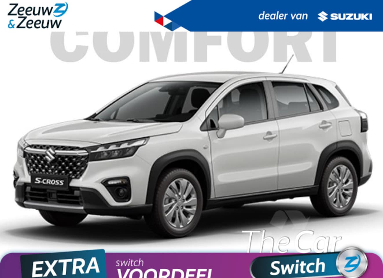 Suzuki S-Cross - 1.4 Boosterjet Comfort | Navigatie | Staat in bestelling! | - AutoWereld.nl