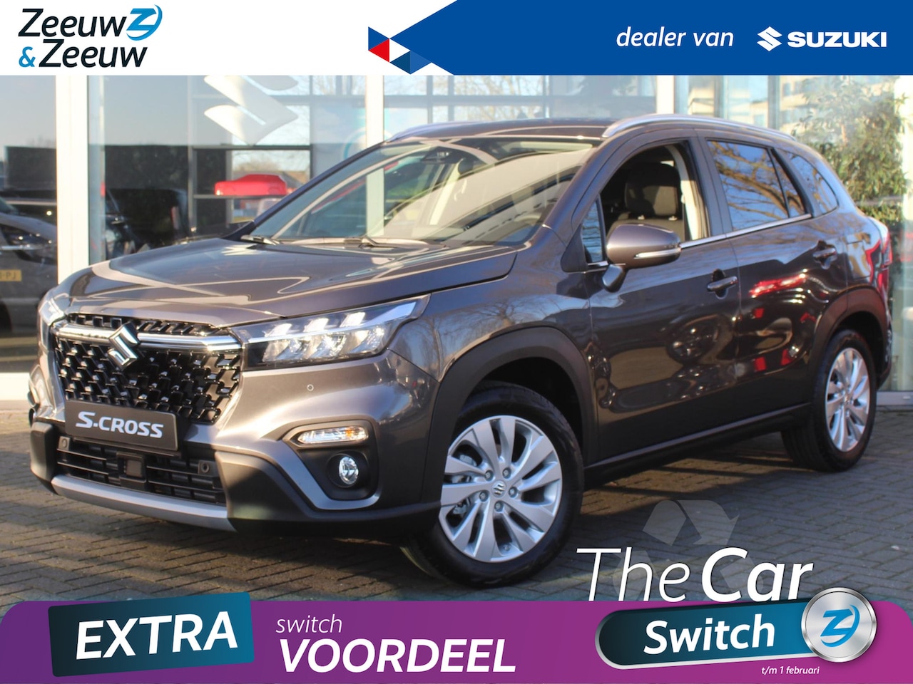 Suzuki S-Cross - 1.4 Boosterjet Select | Naar wens te bestellen! | €2000 voordeel | - AutoWereld.nl