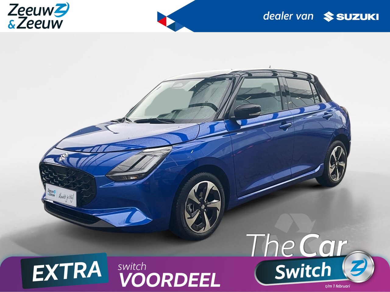 Suzuki Swift - 1.2 Style Automaat | Kenteken 2025 | Meerdere kleuren in bestelling* |  6 jaar garantie | - AutoWereld.nl