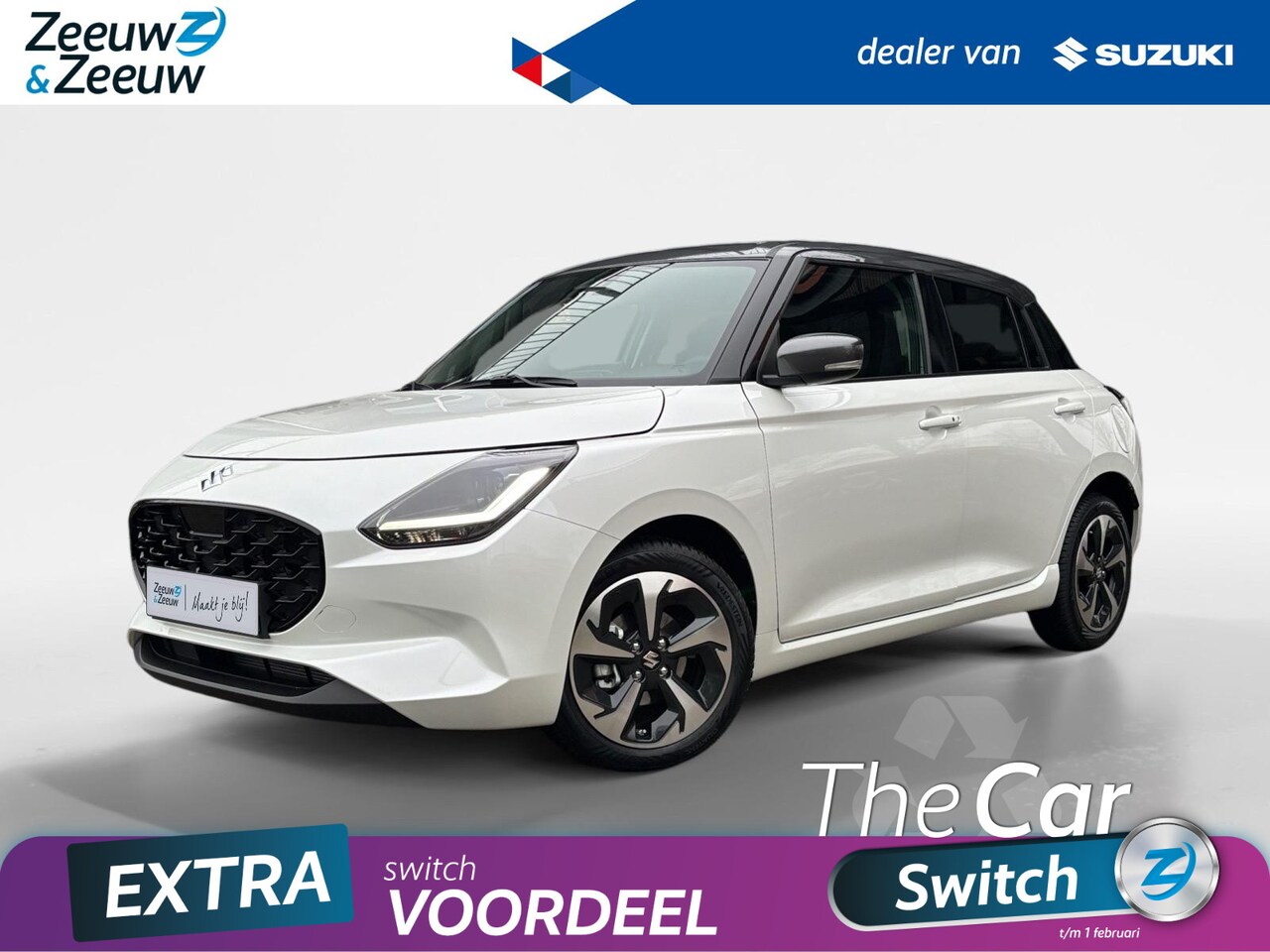 Suzuki Swift - 1.2 Style Automaat | Kenteken 2025 | Meerdere kleuren in bestelling* |  6 jaar garantie | - AutoWereld.nl