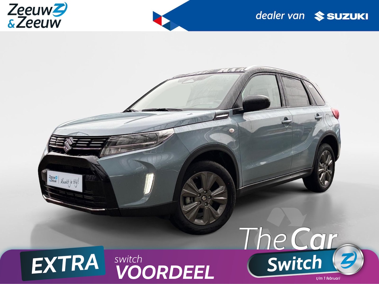 Suzuki Vitara - 1.4 Select | Kenteken 2025 | Meerdere kleuren in bestelling* |  6 jaar garantie | - AutoWereld.nl