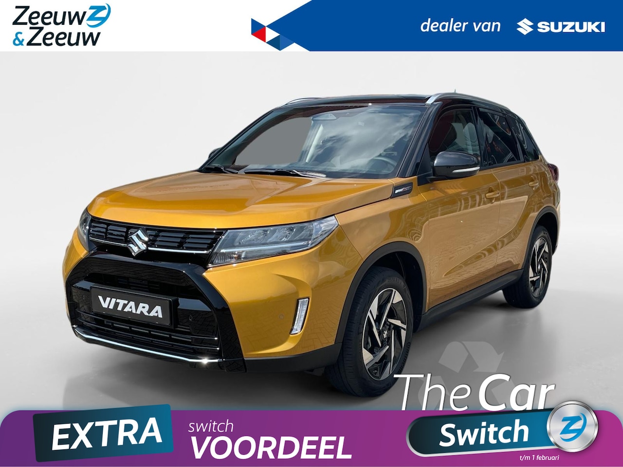 Suzuki Vitara - 1.5 Hybrid Style | Kenteken 2025 | Meerdere kleuren in bestelling* |  6 jaar garantie | - AutoWereld.nl