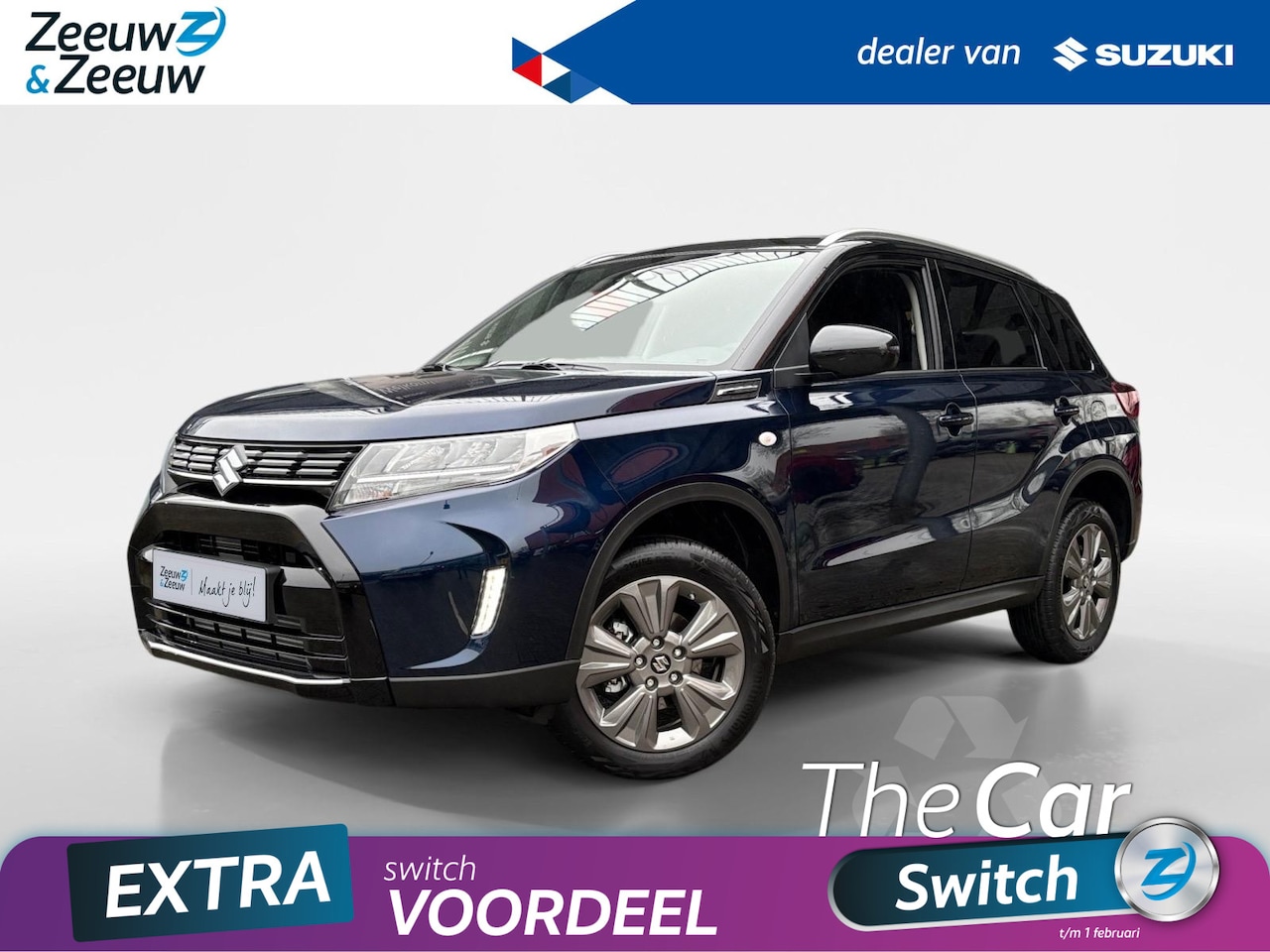 Suzuki Vitara - 1.4 Select | Kenteken 2025 | Meerdere kleuren in bestelling* |  6 jaar garantie | - AutoWereld.nl