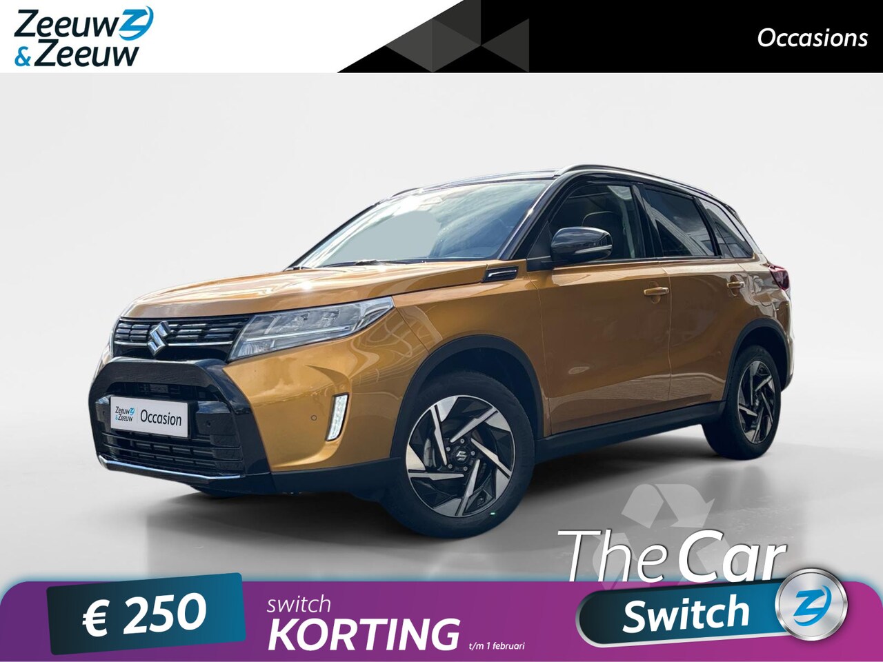 Suzuki Vitara - 1.4 Boosterjet Style Smart Hybrid | Schuif/kanteldak | Carplay | - AutoWereld.nl