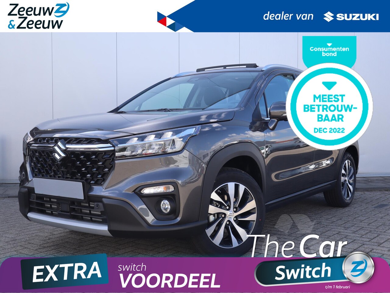 Suzuki S-Cross - 1.5 Hybrid Style Smart |  € 2000 actie korting | Vraag naar de beschikbare voorraad | - AutoWereld.nl