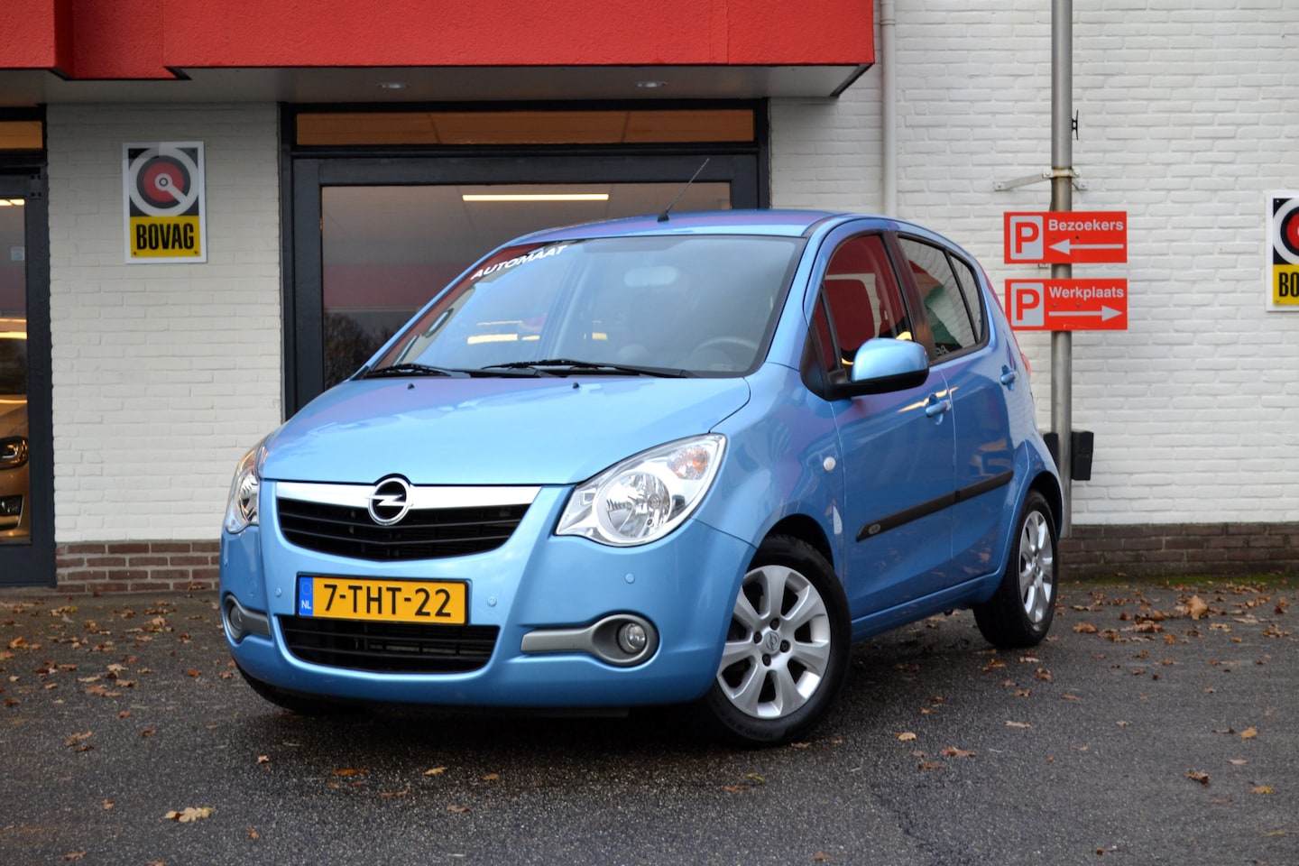 Opel Agila - 1.2 Edition 1.2 Edition, Automaat, Airco, Hoge instap !, 34.000 km ! NL auto, LM velgen, Pdc V+A, etc - AutoWereld.nl