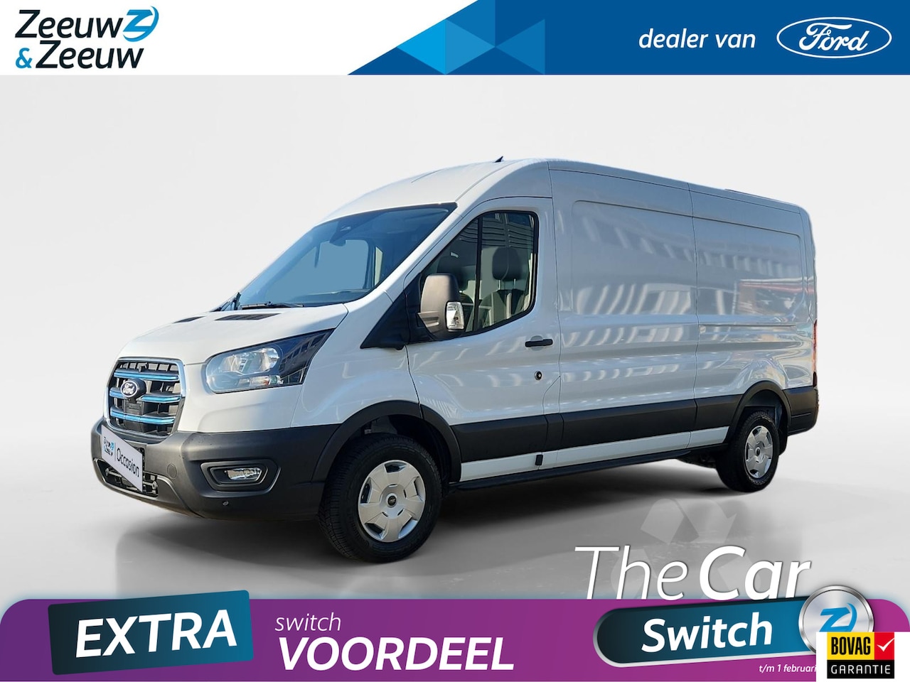 Ford E-Transit - 350 L3H2 Trend 68 kWh | NIEUW | TE BESTELLEN | 319 KM Actieradius| - AutoWereld.nl