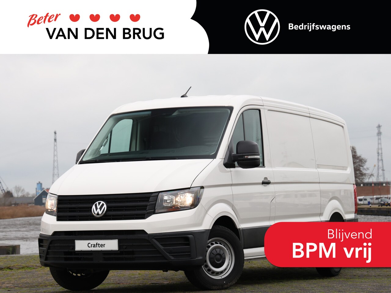 Volkswagen Crafter - 35 2.0 TDI L3H2 164PK RWD Trendline | 3500 kg Trekgewicht | Camera | Cruise control | Bijr - AutoWereld.nl