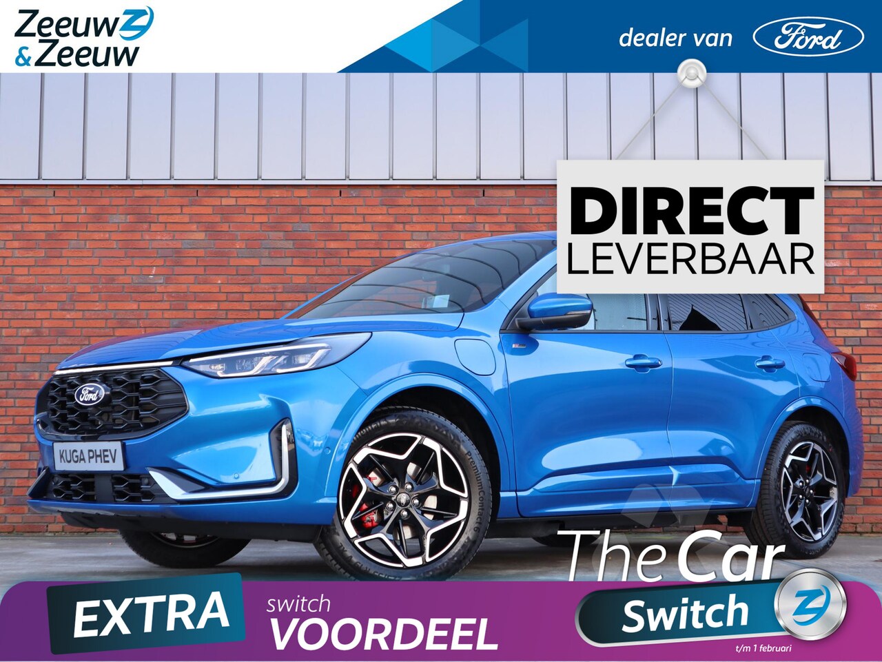 Ford Kuga - 2.5 PHEV ST-Line X | Winterpack | Driver Assistancepack | Technology Pack | 19" Lichtmetaa - AutoWereld.nl