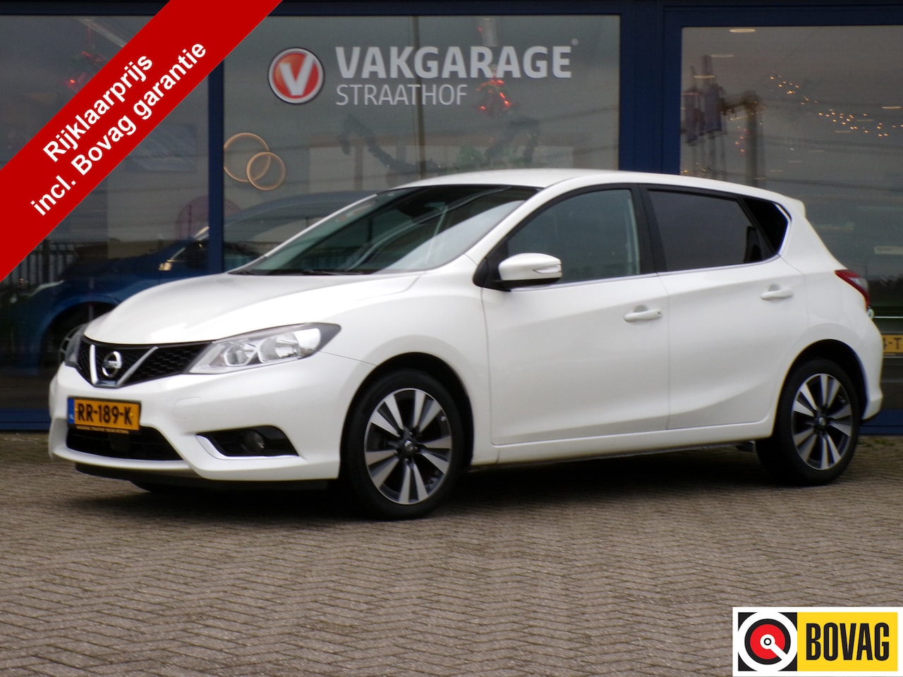 Nissan Pulsar - 1.2 DIG-T N-Connecta 1.2 DIG-T N-Connecta, Navigatie / Camera / Keyless / Cruise control / 17' LMV - AutoWereld.nl