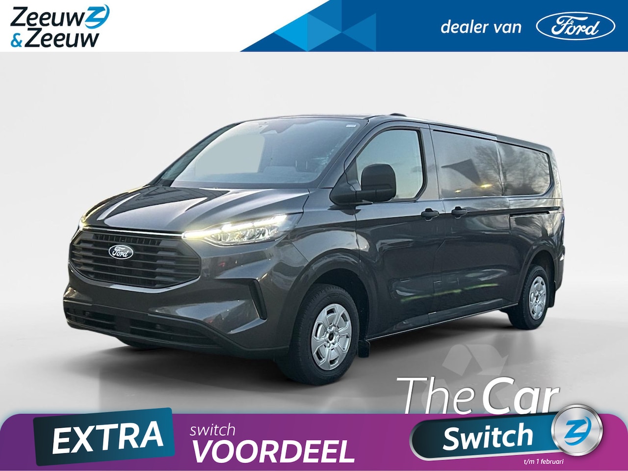 Ford Transit Custom - 320 2.0 TDCI L2H1 Trend 136pk | Voorruitverwarming | Apple Carplay & Android auto | Stoelv - AutoWereld.nl