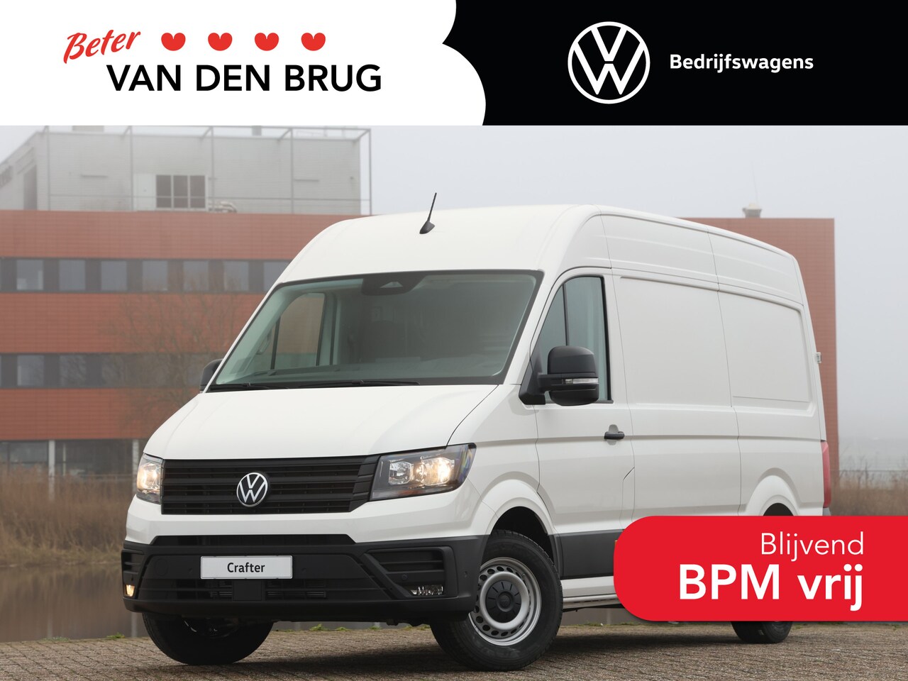 Volkswagen Crafter - 35 2.0 TDI L3H3 140pk Automaat Highline | Nieuw model | Navi | Cruise | Trekhaak | Alarm | - AutoWereld.nl