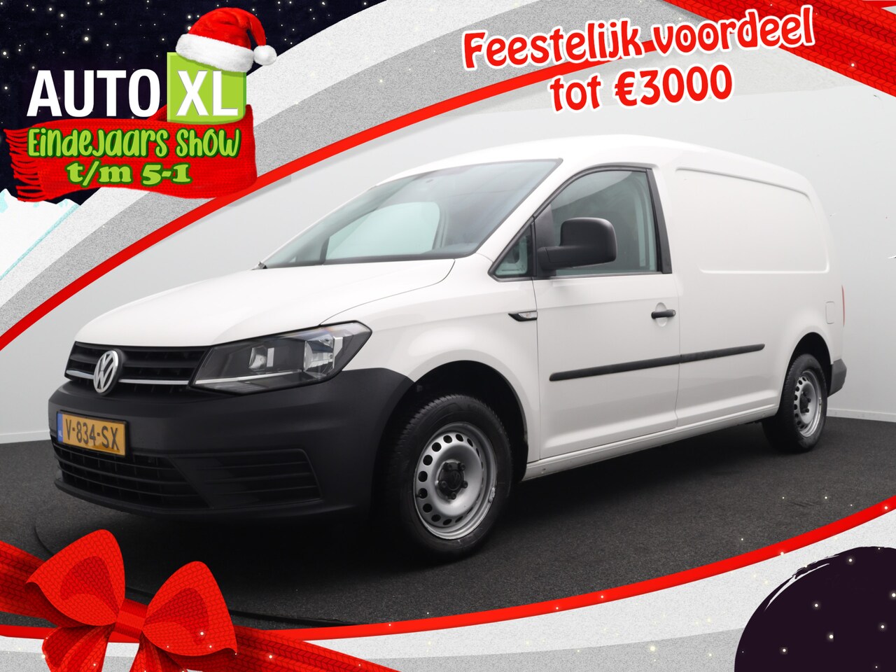 Volkswagen Caddy Maxi - 2.0 TDI L2H1 BMT Economy Business Airco Bluetooth - AutoWereld.nl