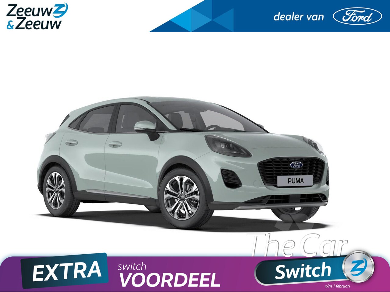 Ford Puma - 1.0 EcoBoost Hybrid Titanium | Nieuw te bestellen | Ford Voordeel € 4.000,=* | Prijs is va - AutoWereld.nl