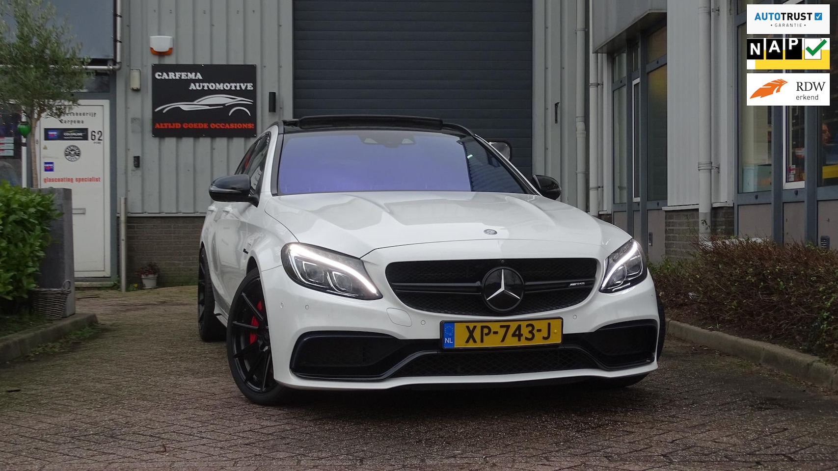 Mercedes-Benz C-klasse Estate - AMG C63 S Stage II 630PK / Alarm Klasse 5 / MKS Performance wielen / Pano / Adaptive / Gla - AutoWereld.nl