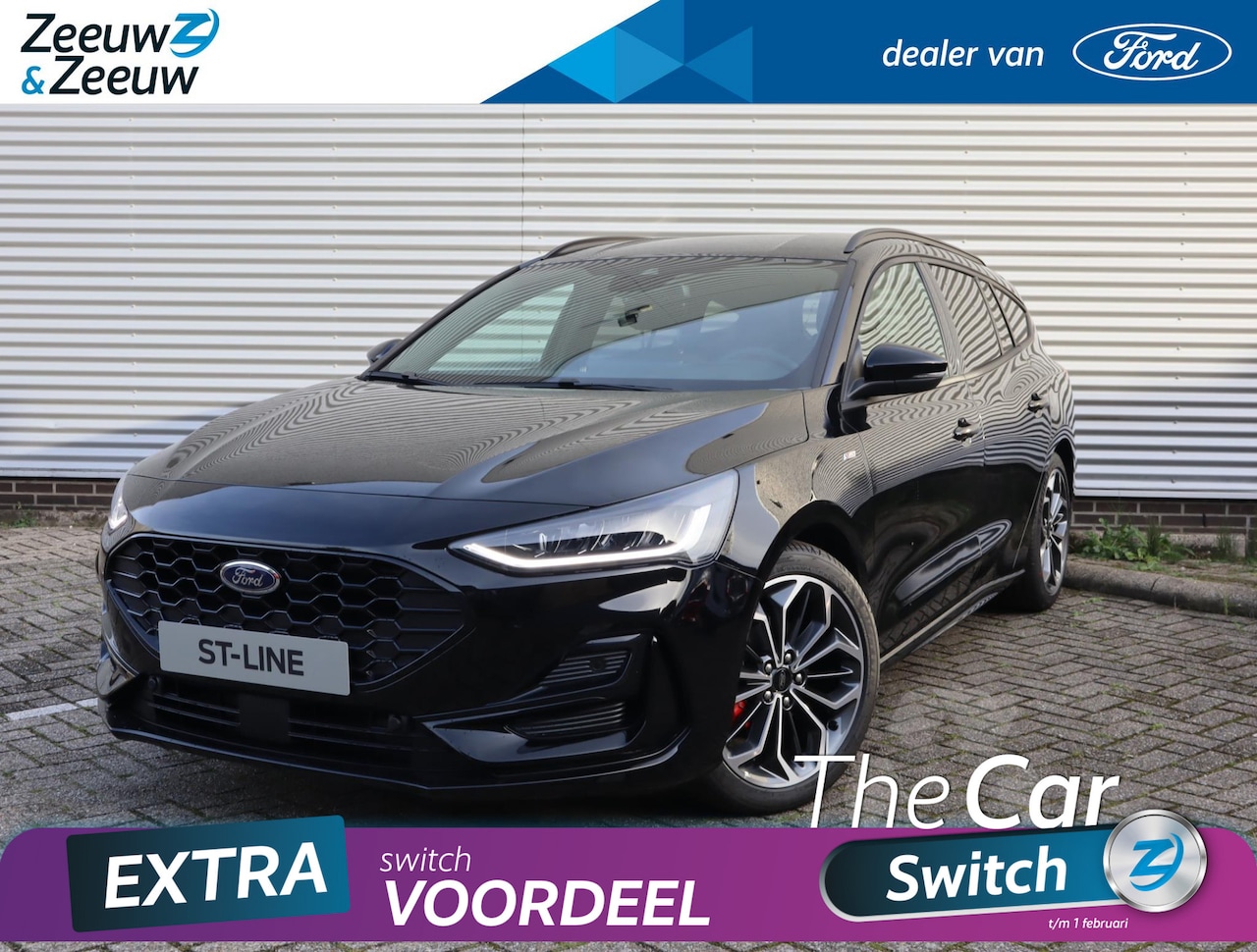 Ford Focus Wagon - 1.0 EcoBoost Hybrid ST Line X | Nieuw te bestellen | Ford Voordeel € 2.500,=* | Prijs is v - AutoWereld.nl