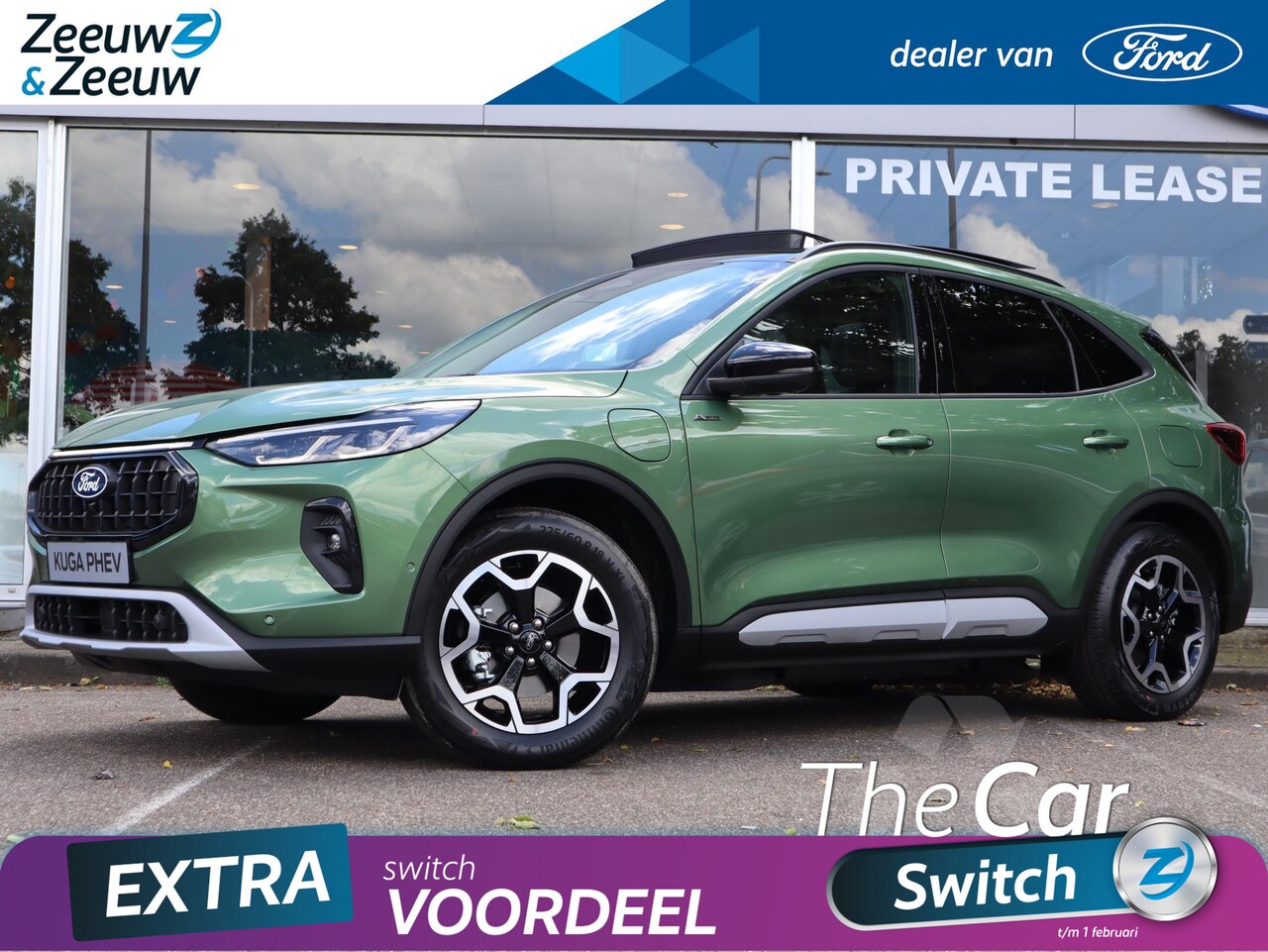 Ford Kuga - 2.5 PHEV Active X 243PK | 2100KG Trekgewicht | Nieuw Model | Technology Pack | Panoramadak - AutoWereld.nl