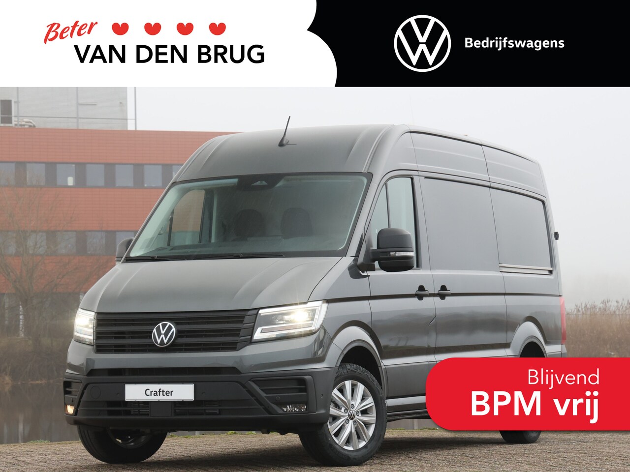 Volkswagen Crafter - 35 2.0 TDI L3H3 140pk Automaat Exclusive | Nieuw model | 2 x schuifdeur | LED | ACC | ECC - AutoWereld.nl