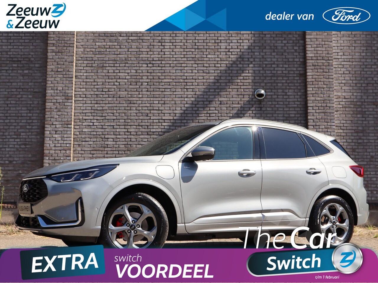 Ford Kuga - 2.5 PHEV ST-Line X | Winter Pack | Technology Pack | 360Camera | Led verlichting | Adaptiv - AutoWereld.nl