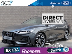 Ford Focus Wagon - 1.0 EcoBoost Hybrid ST Line X 125pk | €3.500.- korting | Stoel- stuur en voorruitverwarmin