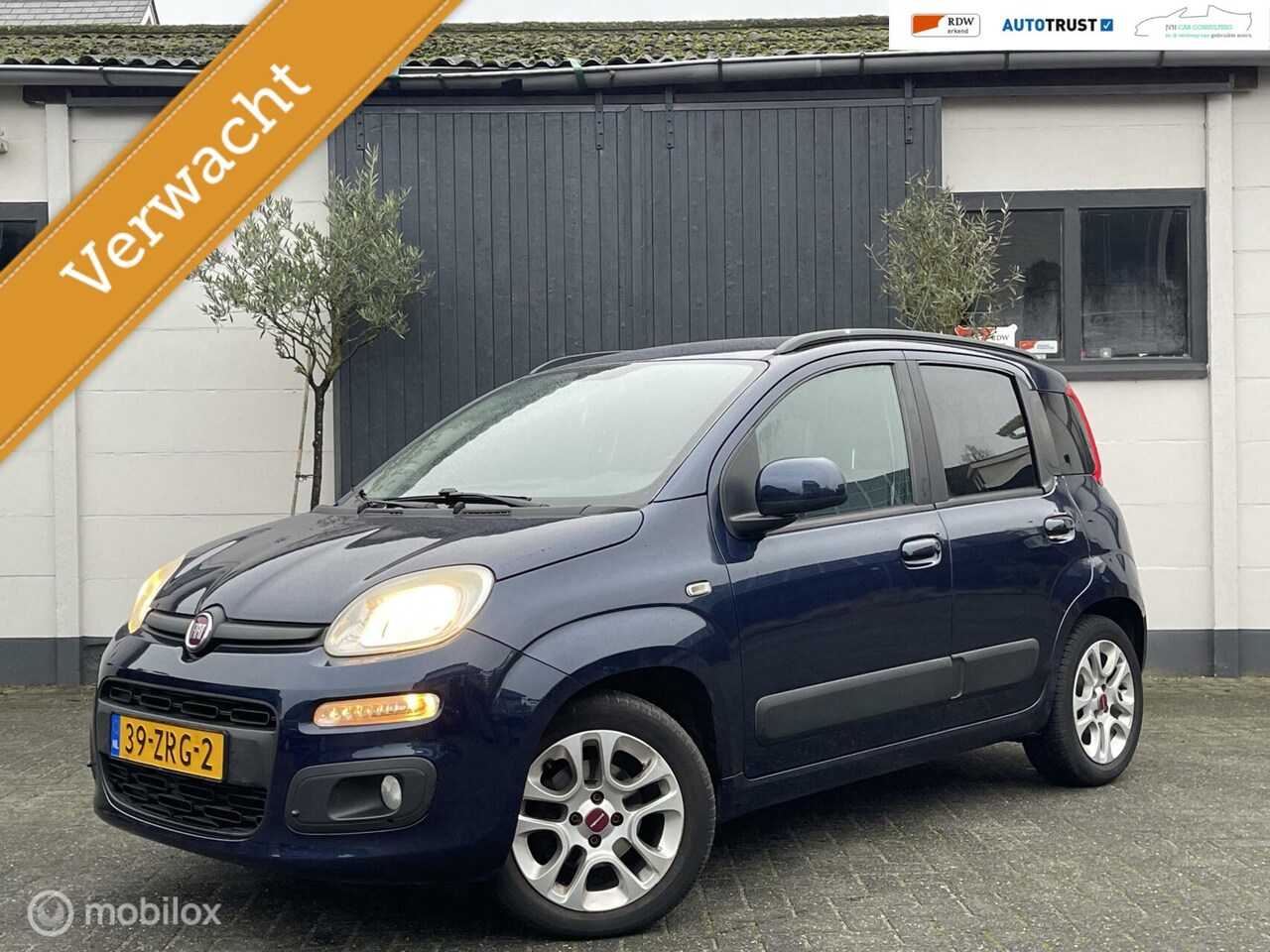 Fiat Panda - 0.9 TwinAir Lounge|RIJKLAAR|NAV|AIRCO|LMV|ISOFIX! - AutoWereld.nl