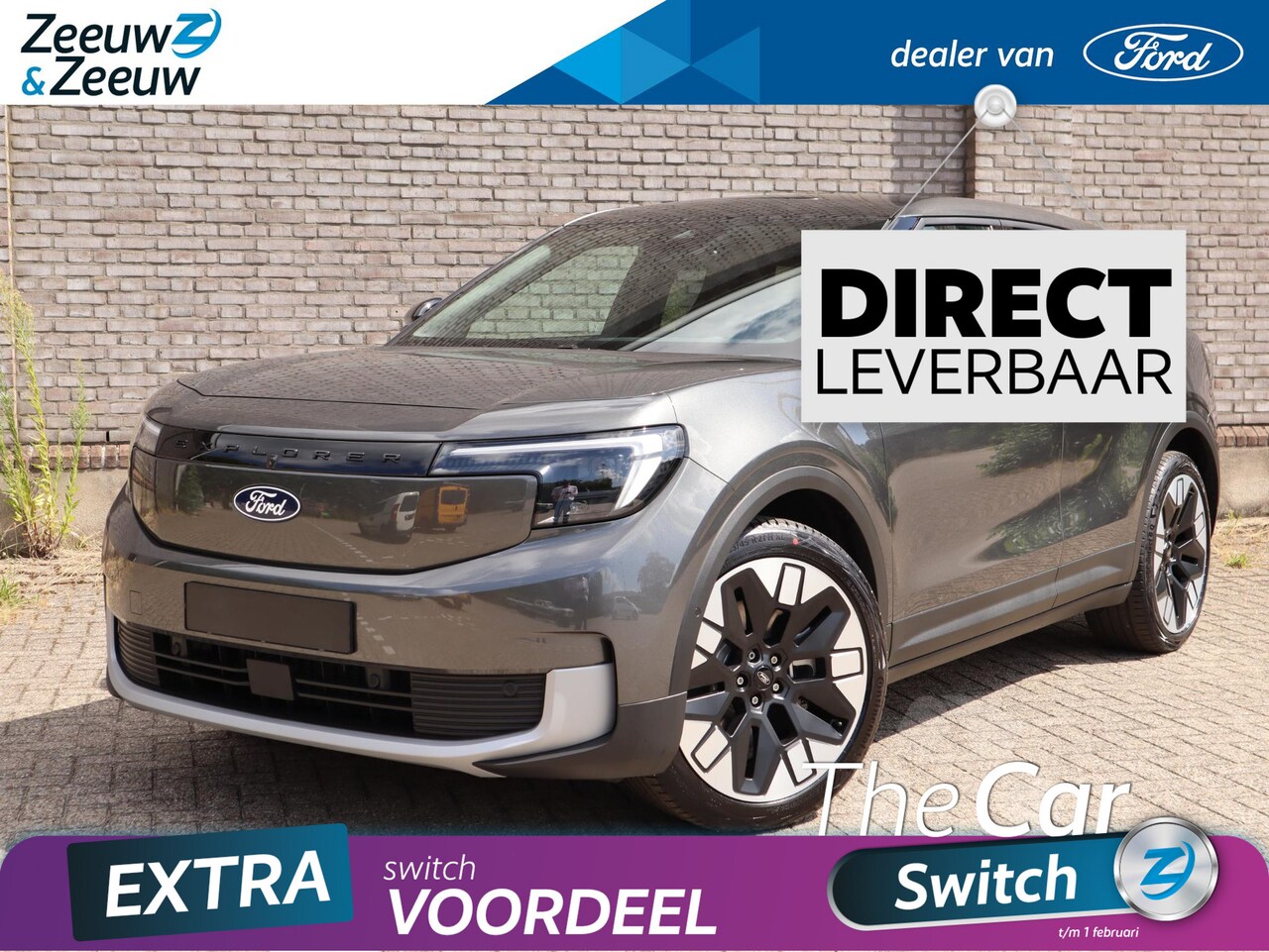 Ford Explorer - Premium Extended Range RWD 77 kWh 286PK | 0,99% Rente i.c.m. Ford Options | OP VOORRAAD | - AutoWereld.nl