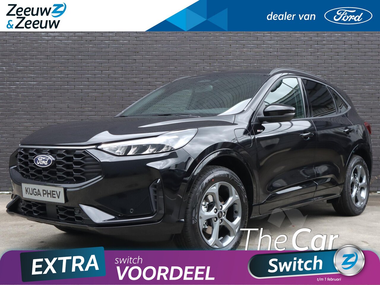 Ford Kuga - 2.5 PHEV ST-Line 243pk | €4.000.- actiekorting | Nieuw te bestellen | 18inch lichtmetalen - AutoWereld.nl