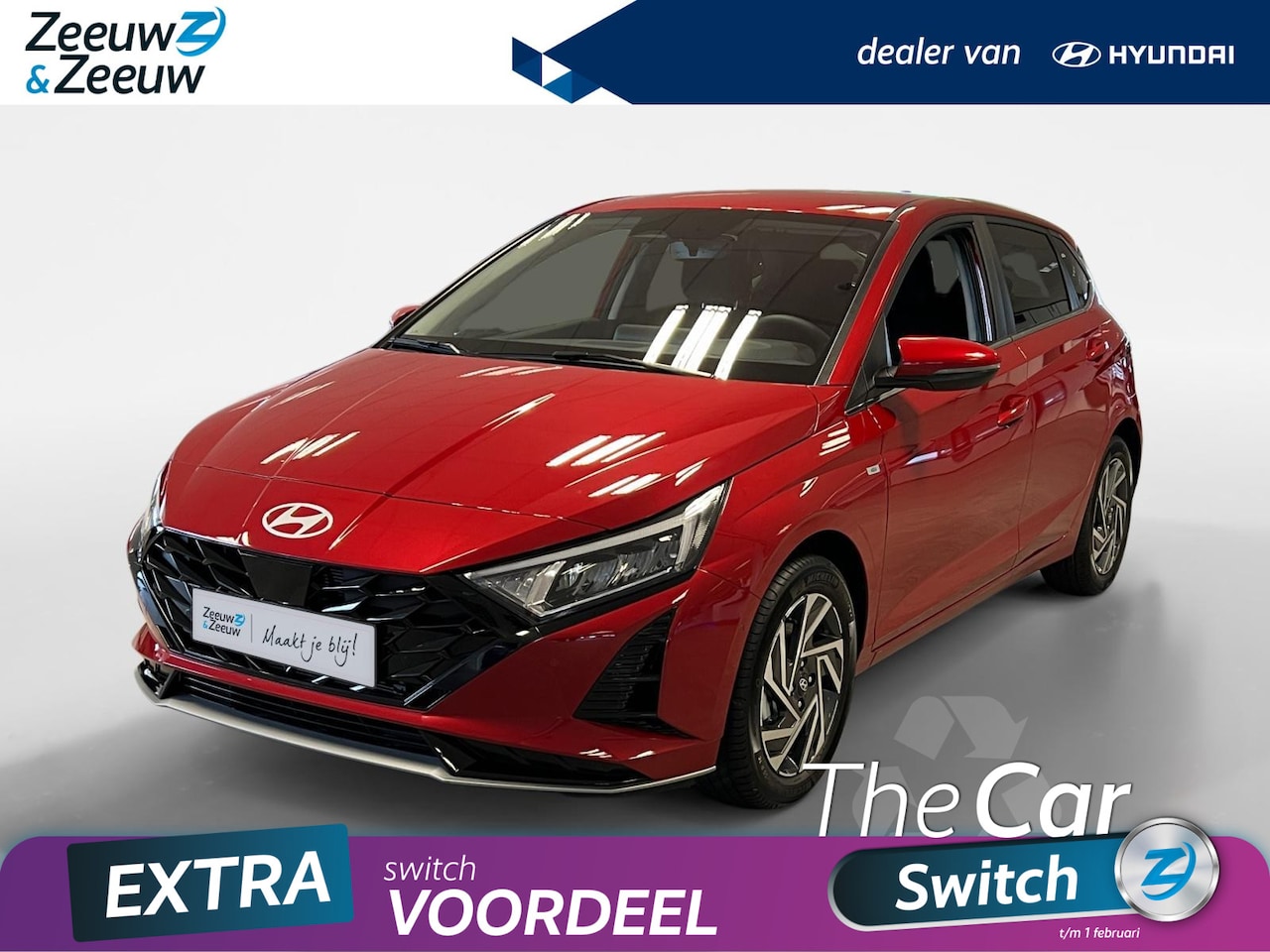 Hyundai i20 - 1.0 T-GDI | PREMIUM | NAVI | CAMERA | DIRECT LEVERBAAR - AutoWereld.nl