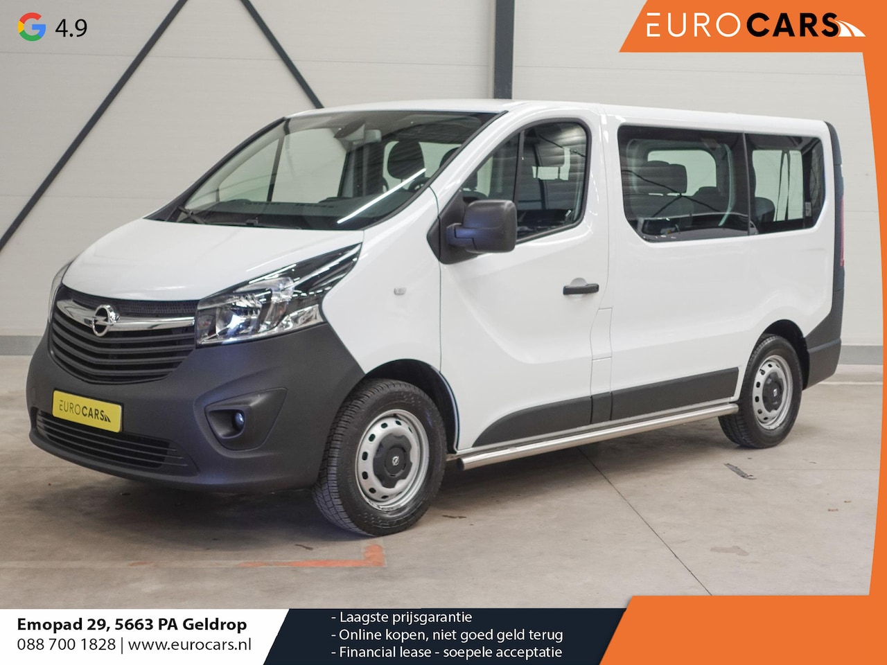 Opel Vivaro Combi - 1.6 CDTI L1H1 9-PERSOONS Personenbus Incl. BTW/Bpm Airco Bluetooth - AutoWereld.nl