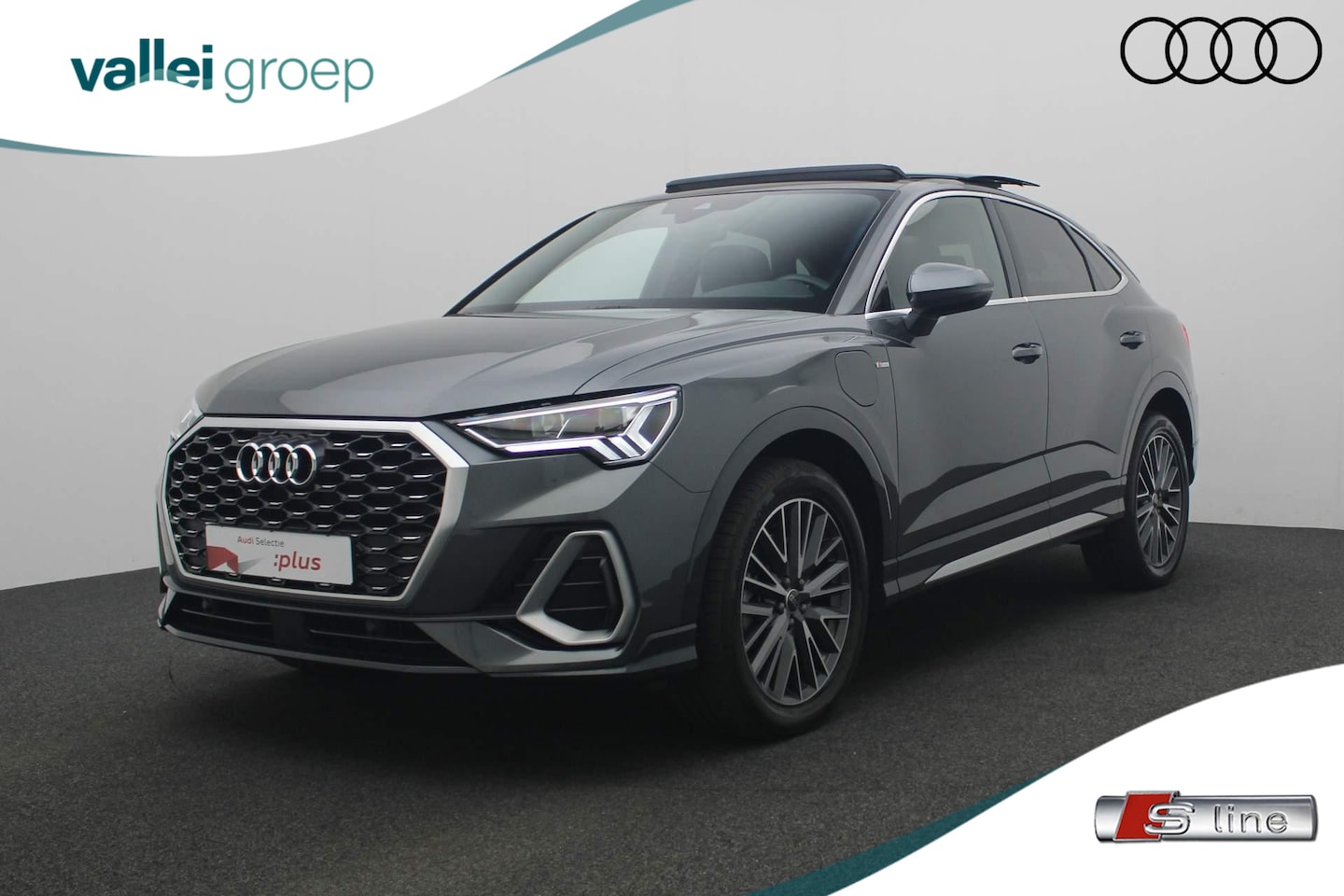 Audi Q3 Sportback - 45 TFSI e 245PK S-tronic S Edition / S-Line | Pano | Stoelverwarming | Parkeersensoren voo - AutoWereld.nl