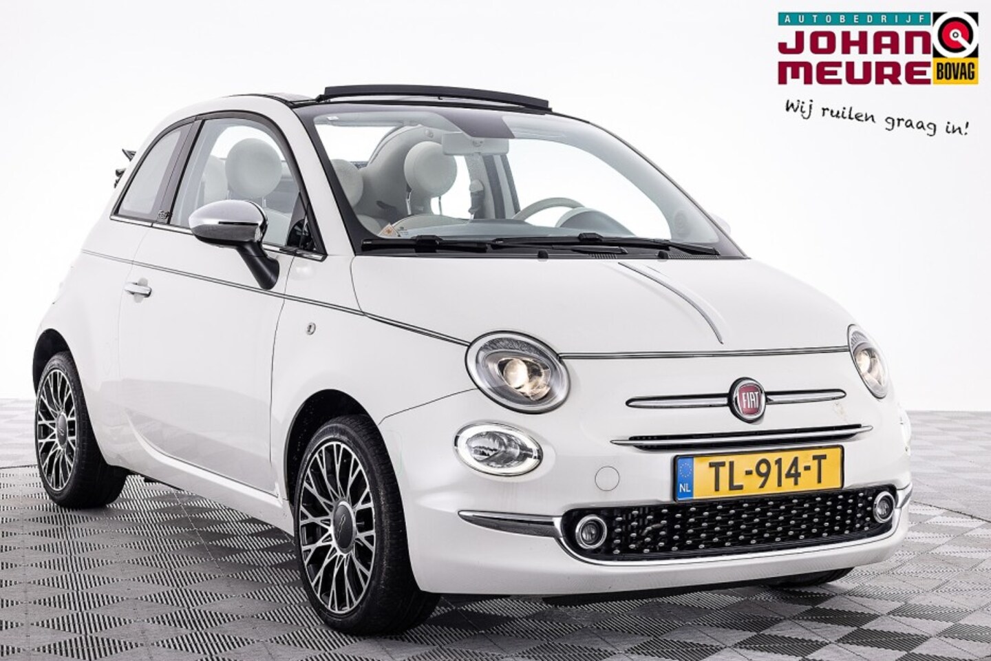 Fiat 500 C - 0.9 TwinAir Turbo Collezione ✅ 1e Eigenaar . - AutoWereld.nl