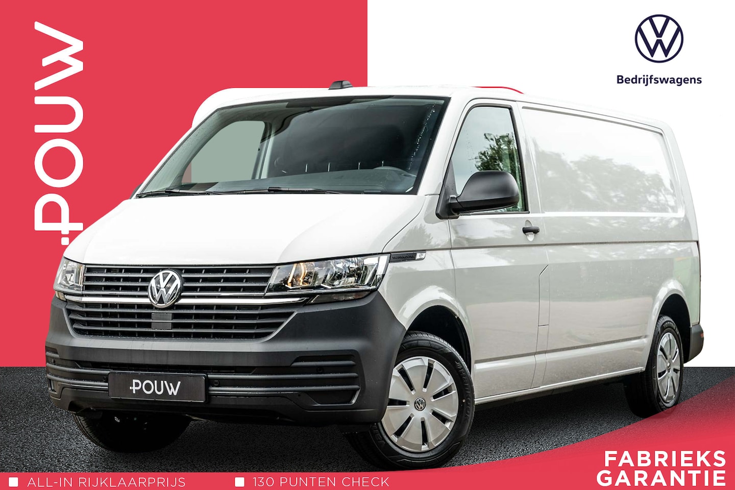 Volkswagen Transporter - 2.0 TDI 150pk DSG L2H1 30 | Standkachel | Achteruitrijcamera | Trekhaak - AutoWereld.nl