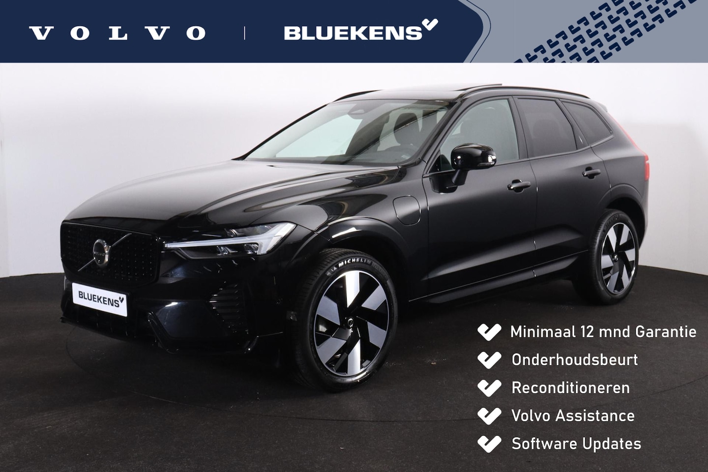 Volvo XC60 - T8 Plug-in hybrid AWD Ultimate Dark - LONG RANGE - Panorama/schuifdak - IntelliSafe Assist - AutoWereld.nl