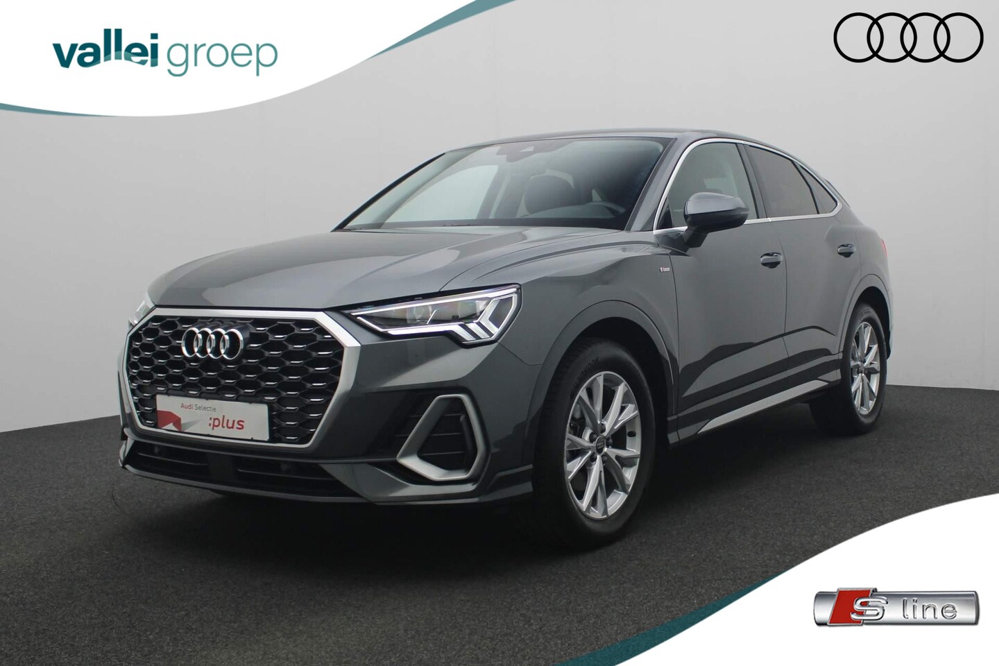 Audi Q3 Sportback - 35 TFSI 150PK S-tronic Advanced Edition | S-Line ext. | Camera | Leer/alcantara | Navi | F - AutoWereld.nl