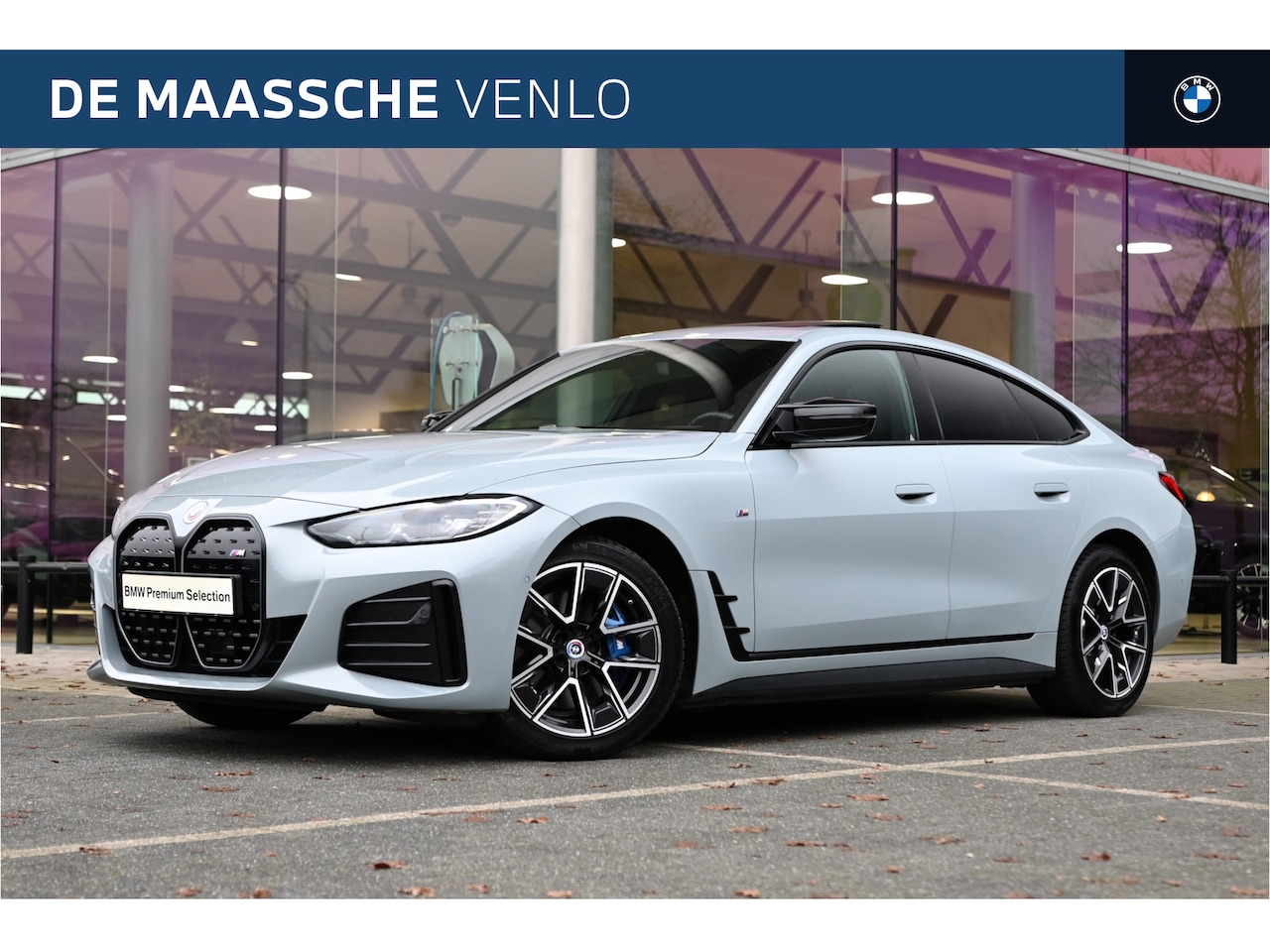 BMW i4 - M50 / BMW M 50 Jahre uitvoering / Schuif-kanteldak / M Adaptief onderstel / Parking Assist - AutoWereld.nl