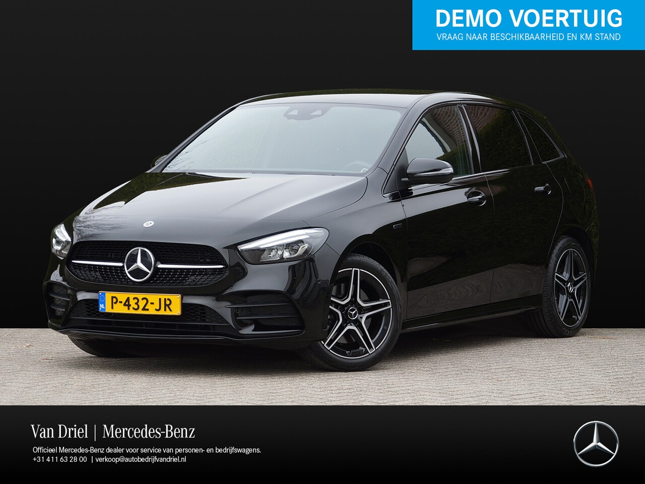 Mercedes-Benz B-klasse - B 250 e AMG Line Night | Sfeerverlichting Carplay LED Camera - AutoWereld.nl