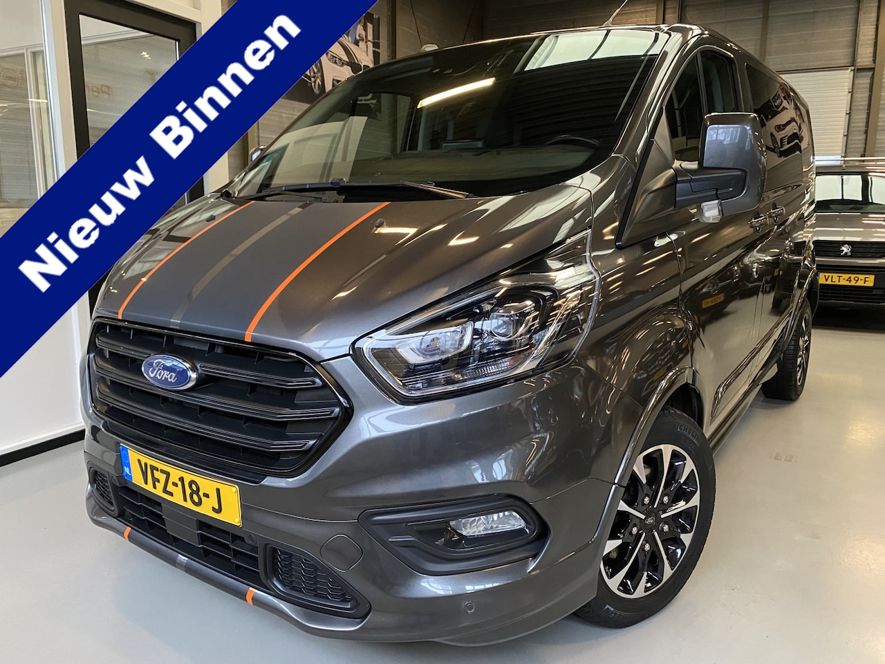 Ford Transit Custom - 320 2.0 TDCI L1H1 Sport DC Adaptive cruise, Camera, Navi, 185 PK - AutoWereld.nl