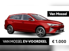 MG 5 - 5 Long Range Luxury 61 kWh / Diamond Red ACTIE voorraad registratiekorting ( Particulier €