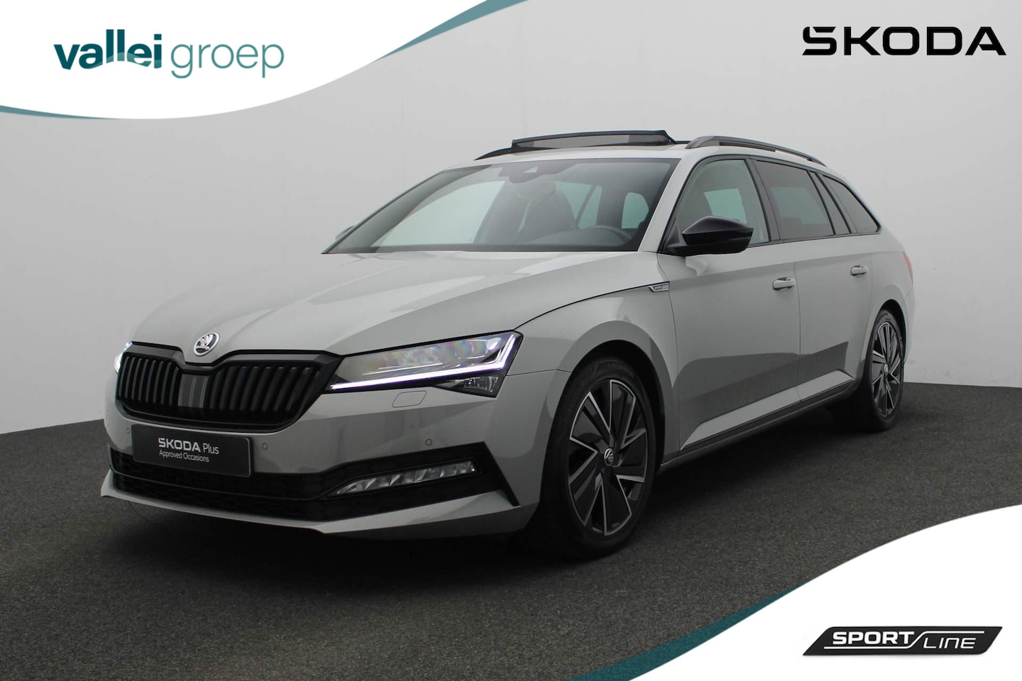 Skoda Superb Combi - 1.5 TSI 150PK DSG ACT Sportline Business | Pano | Matrix LED | Geheugenstoel | Leder/alcan - AutoWereld.nl