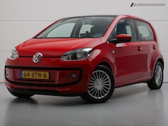 Volkswagen Up! - 1.0 high up BlueMotion (NAVIGATIE, SCHUIFDAK, AIRCO, LEDEREN STOELEN, STOELVERWARMING, LM