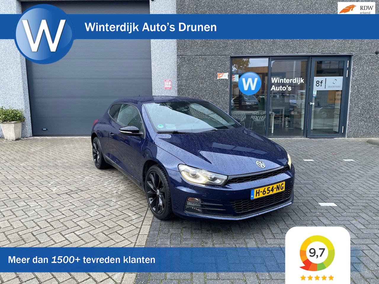 Volkswagen Scirocco - 2.0 TSI DSG Miltek! Clima! Cruise! Navi! - AutoWereld.nl