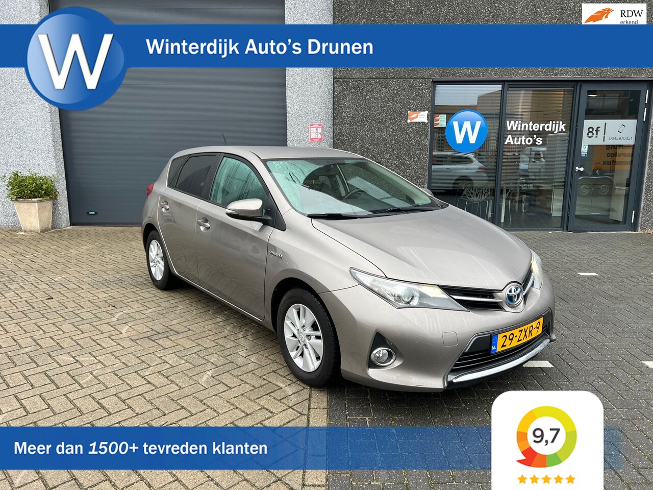 Toyota Auris - 1.8 Hybrid Aspiration Automaat! Dealer onderhouden! Nap! - AutoWereld.nl