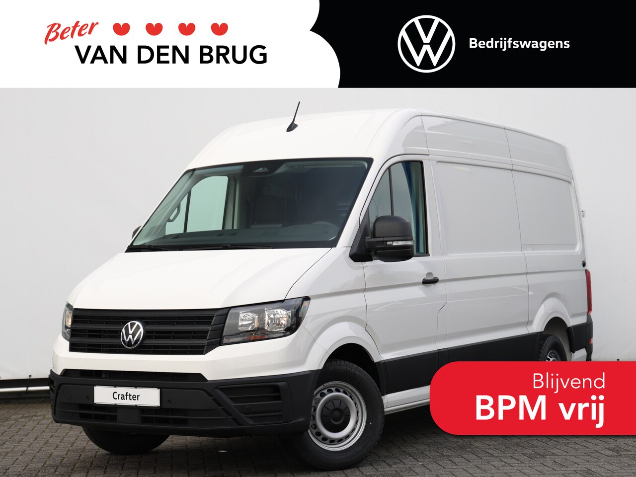 Volkswagen Crafter - 30 2.0 TDI 140pk L3H3 Trendline | Nieuw model | Airco | Cruise control | Bijrijdersbank | - AutoWereld.nl