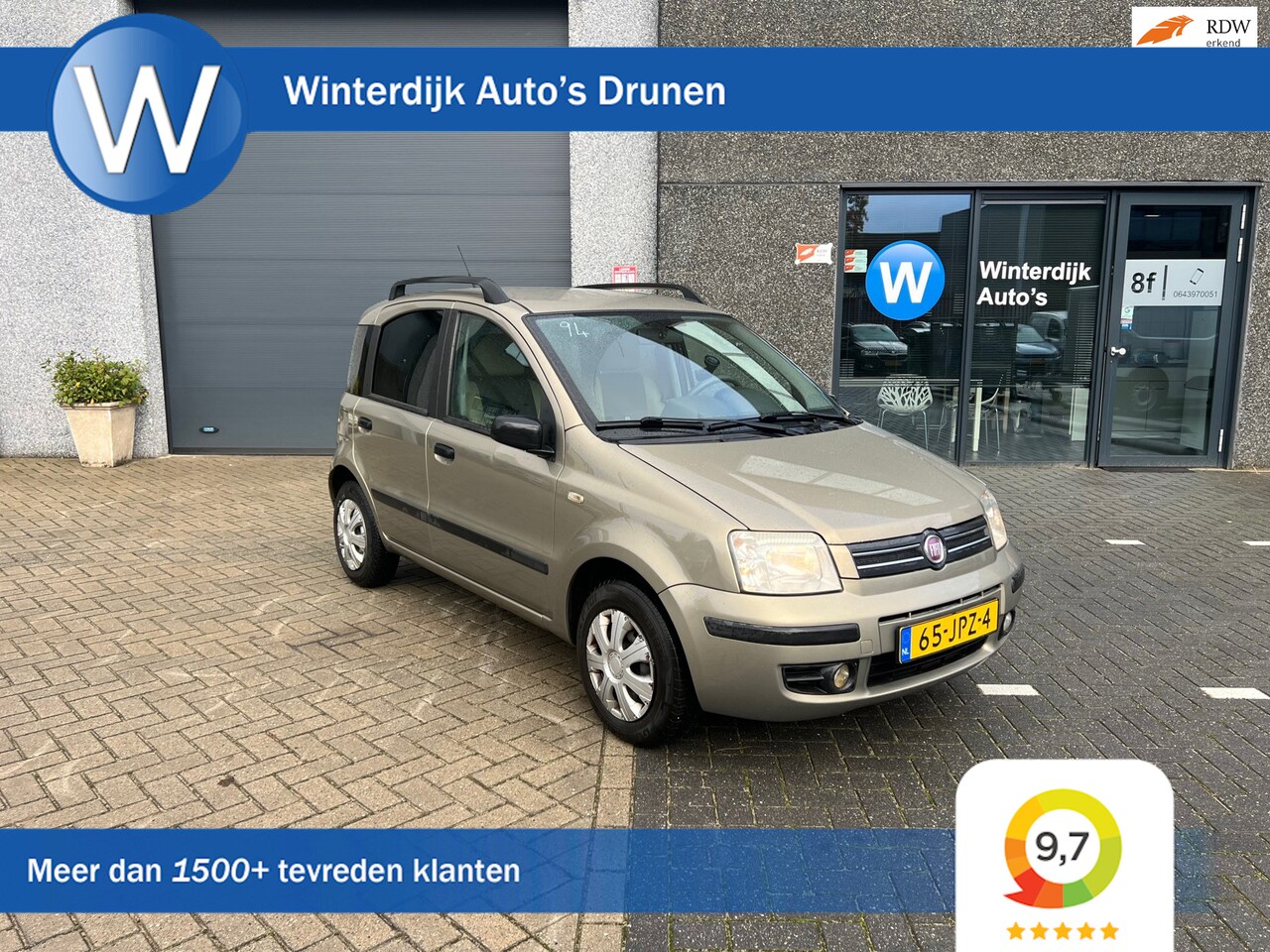 Fiat Panda - 1.2 Emotion Automaat! Airco! 5Drs! Nap! NieuwApk! - AutoWereld.nl