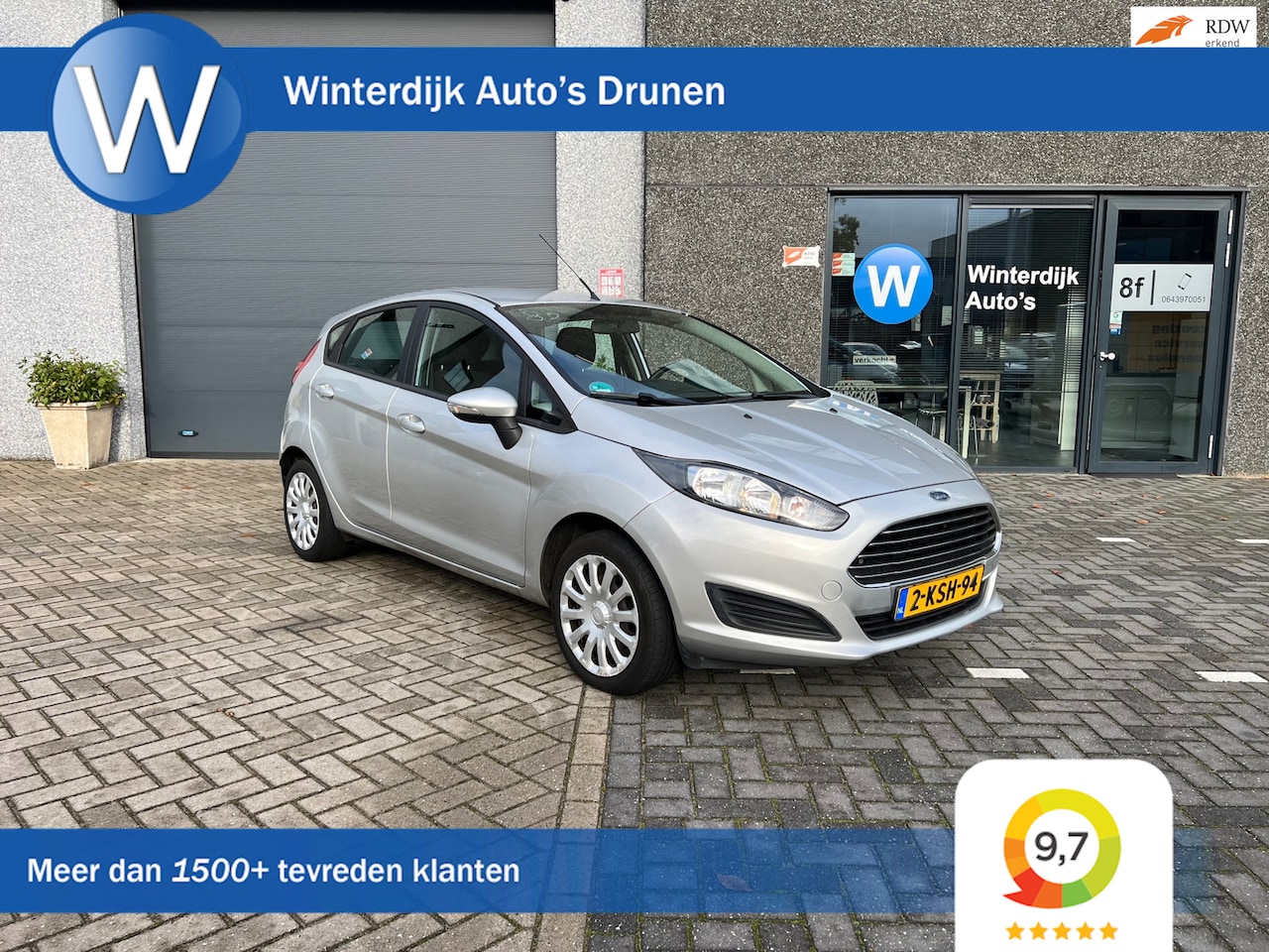 Ford Fiesta - 1.0 1Eigenaar! Airco! Navi! Nap! Trekhaak! - AutoWereld.nl