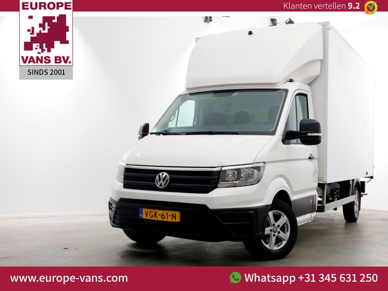 Volkswagen Crafter - 35 2.0 TDI Bakwagen met achterdeuren en zijdeur 07-2020 - AutoWereld.nl