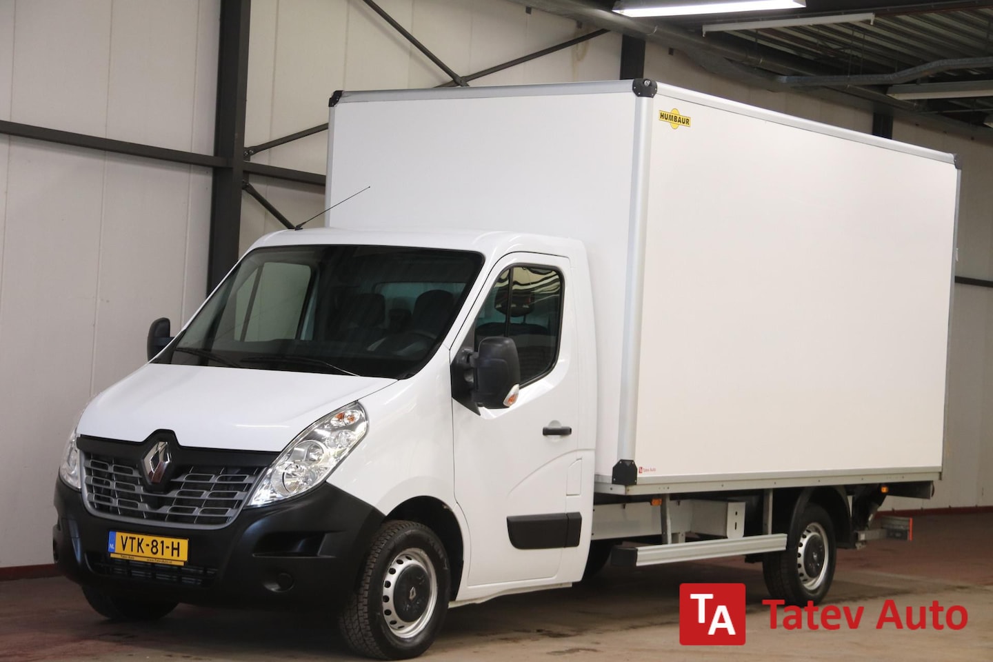 Renault Master - 2.3 dCi BAKWAGEN met 1013KG Laadvermogen en Laadklep Meubelbak - AutoWereld.nl